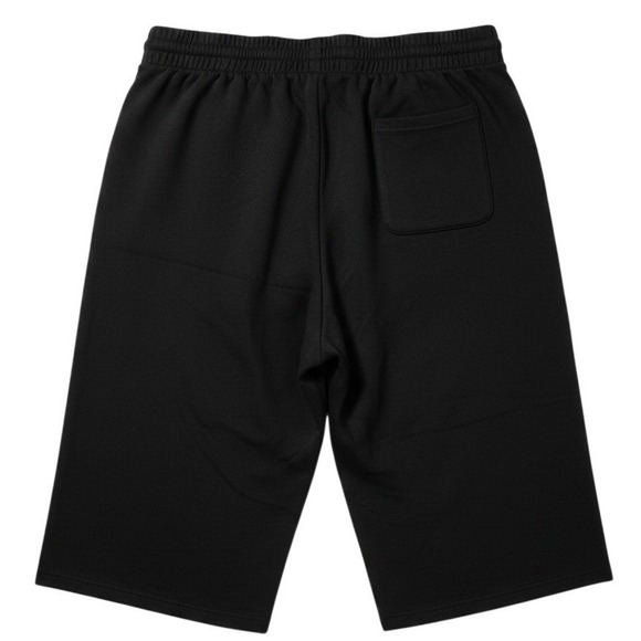 Pants - Sweat Shorts Women 2XL Black Elastic Drawstring Waist Pockets Casual Loungewear